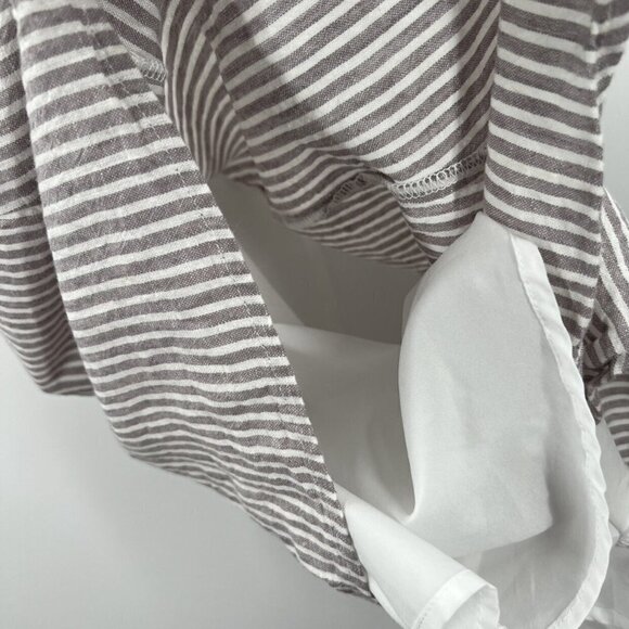 Gentle Fawn Linen Havana Stripe Romper - Picture 12 of 12